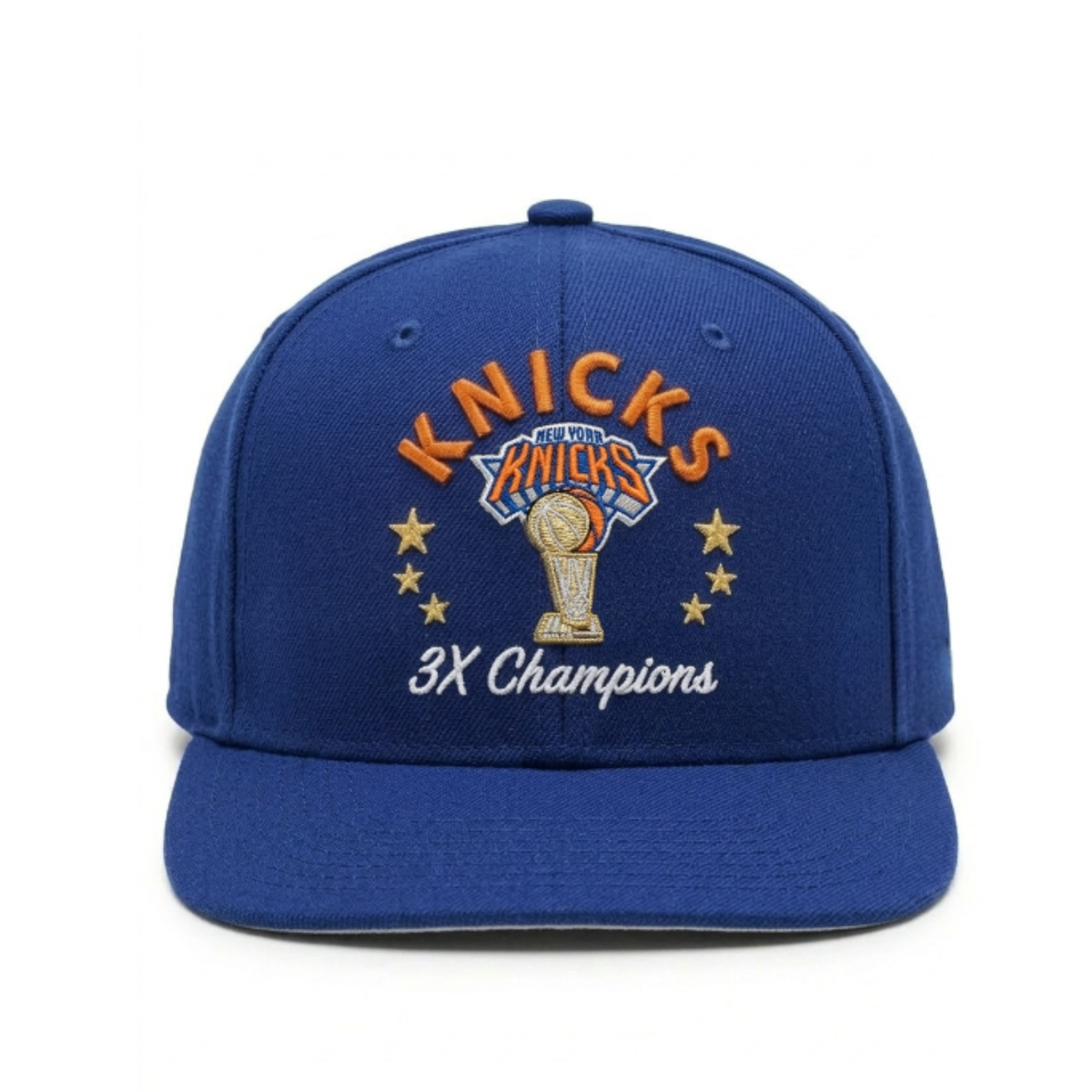 NYK 2026 Basketball Champions Snapback Embroidered Cap V2