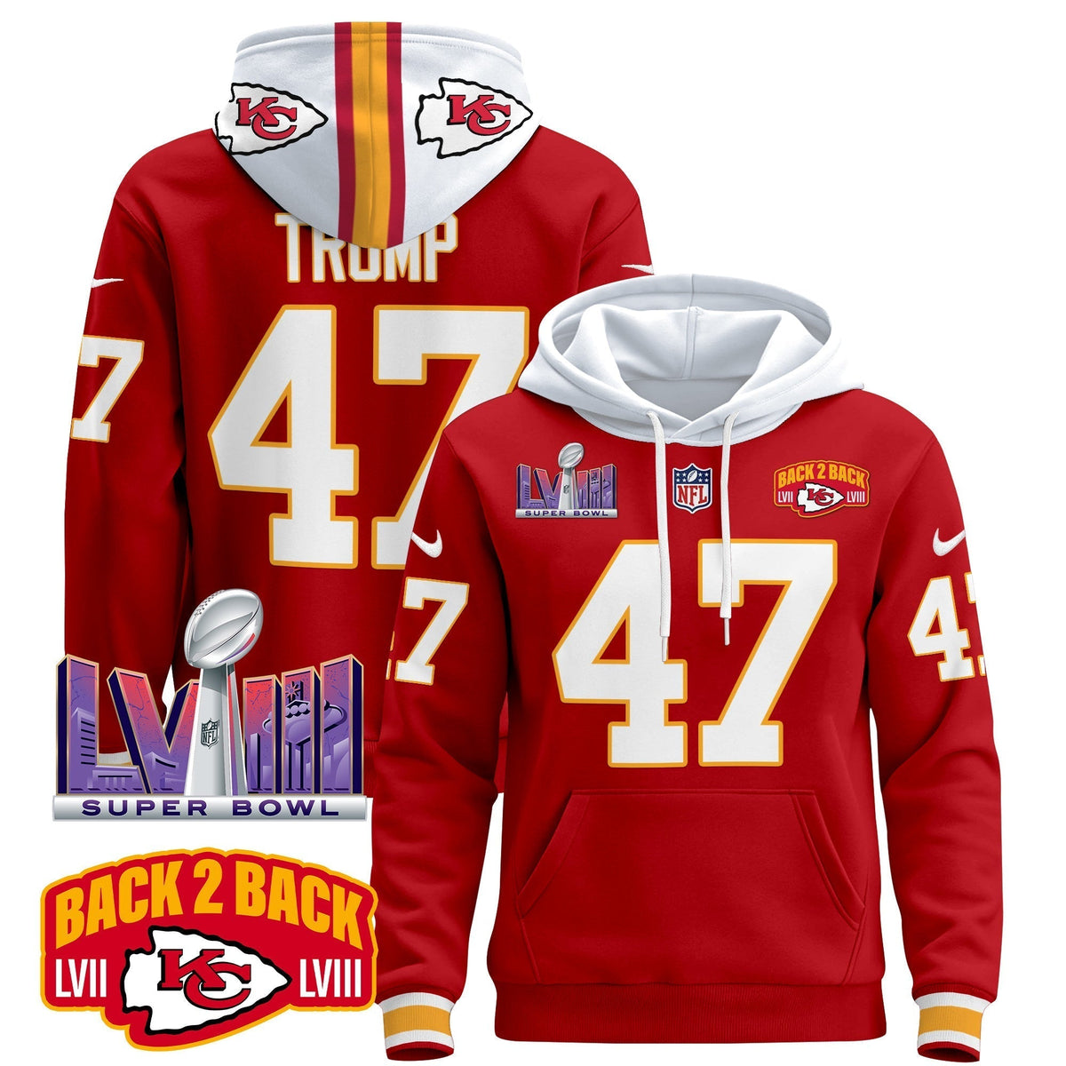 KC 2024 Pullover Hoodie - Stitched