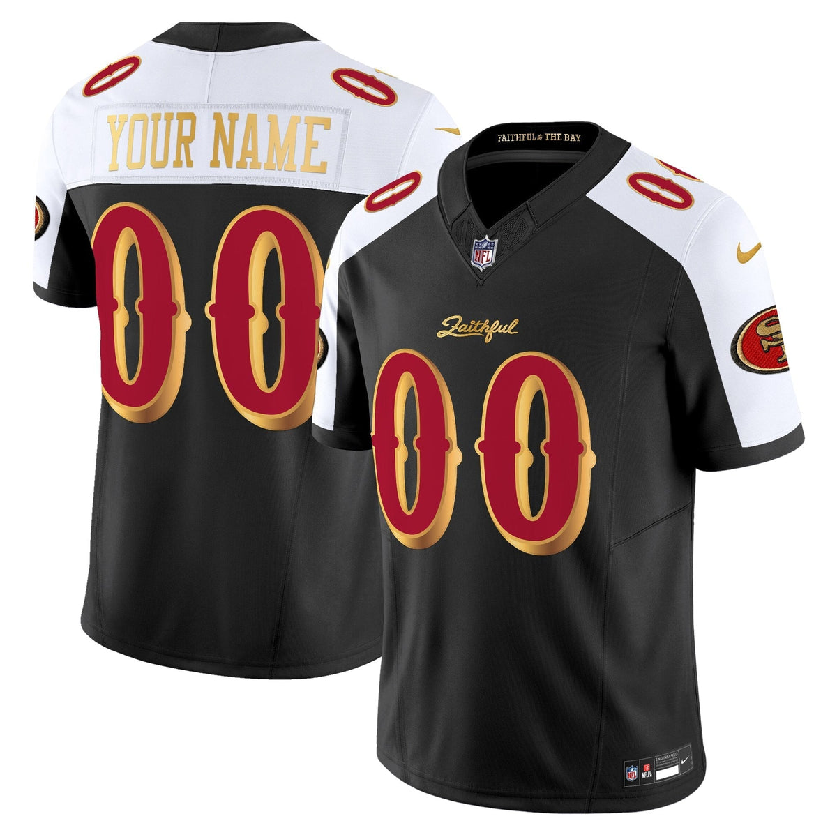 SF 2025 “Rivalries” Vapor Limited Custom Jersey - Stitched