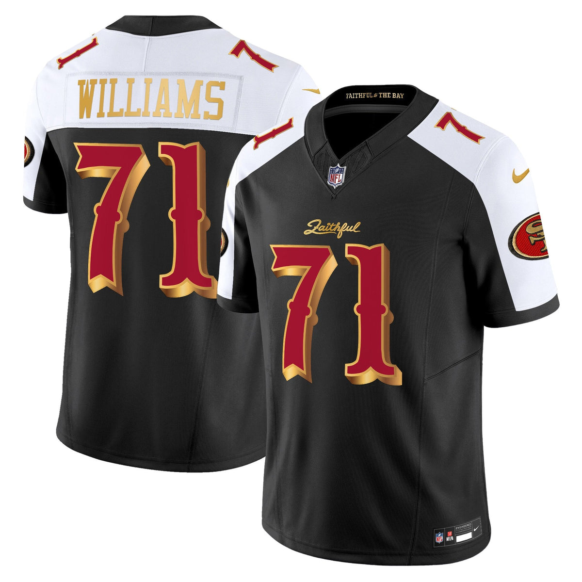 Men's San Francisco 49ers 2025 “Rivalries” Vapor Limited Jersey - All Stitched