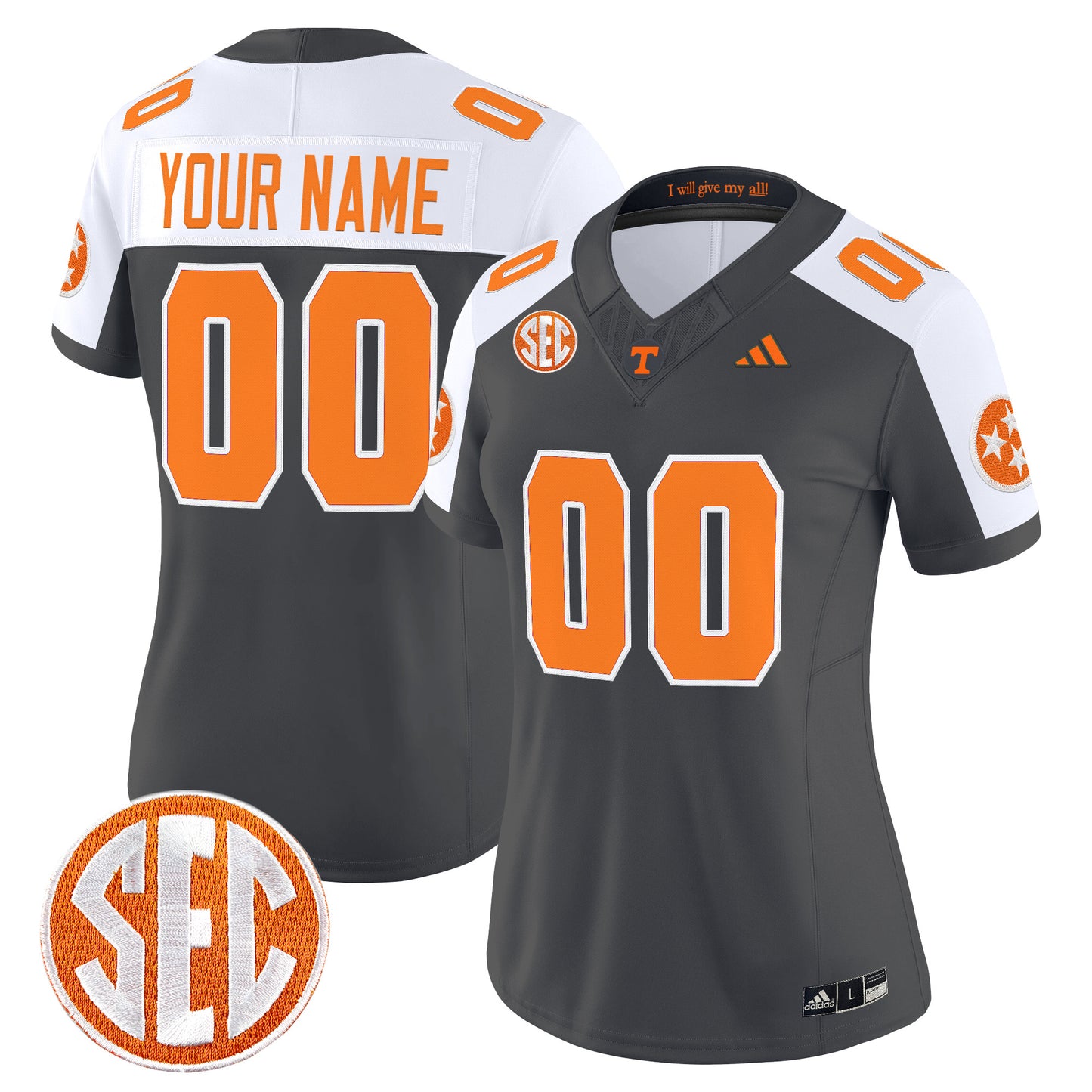 Tennessee Volunteers 2026 Vapor Limited Custom Jersey - All Stitched