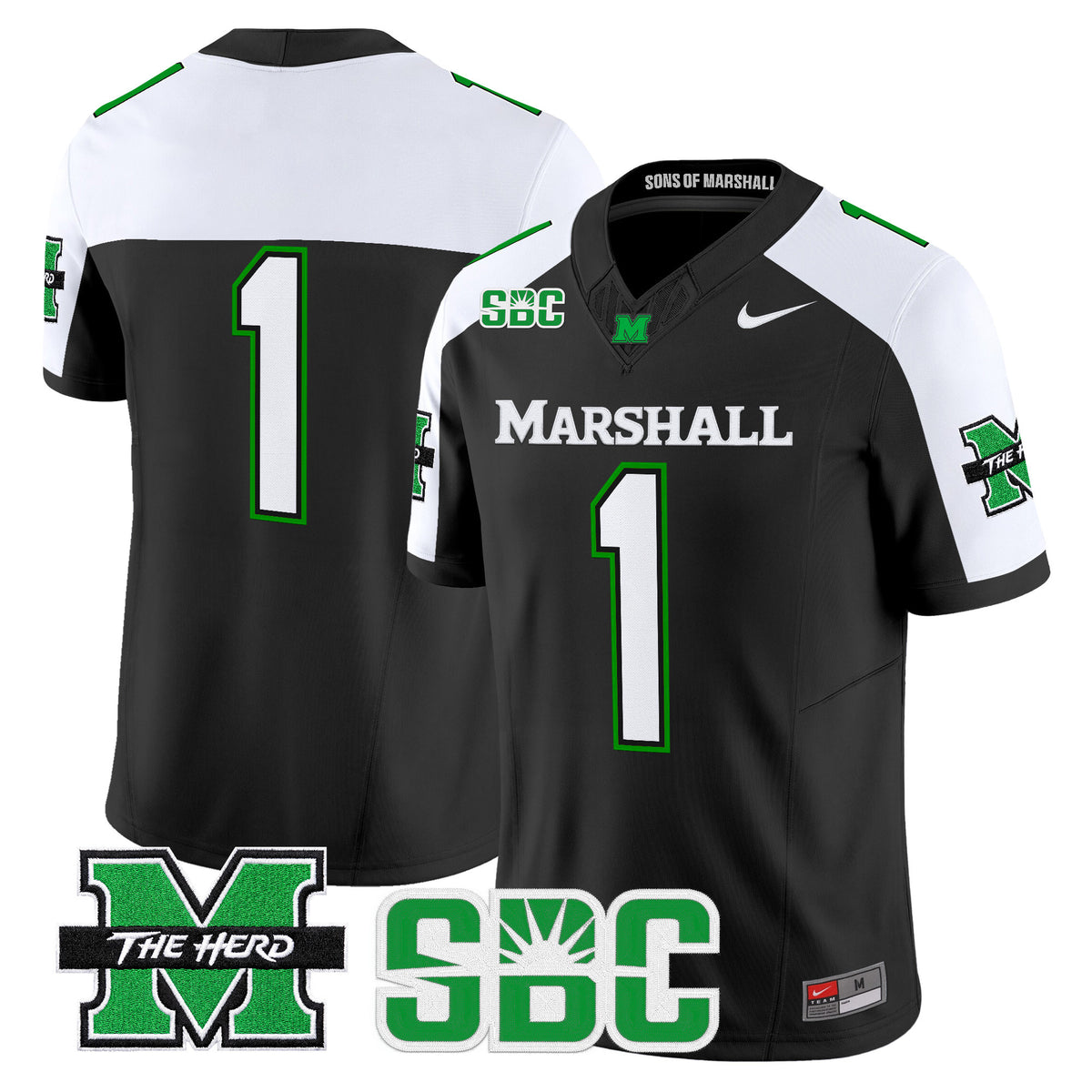 Marshall Thundering Herd 2026 Vapor Limited Jersey - Stitched