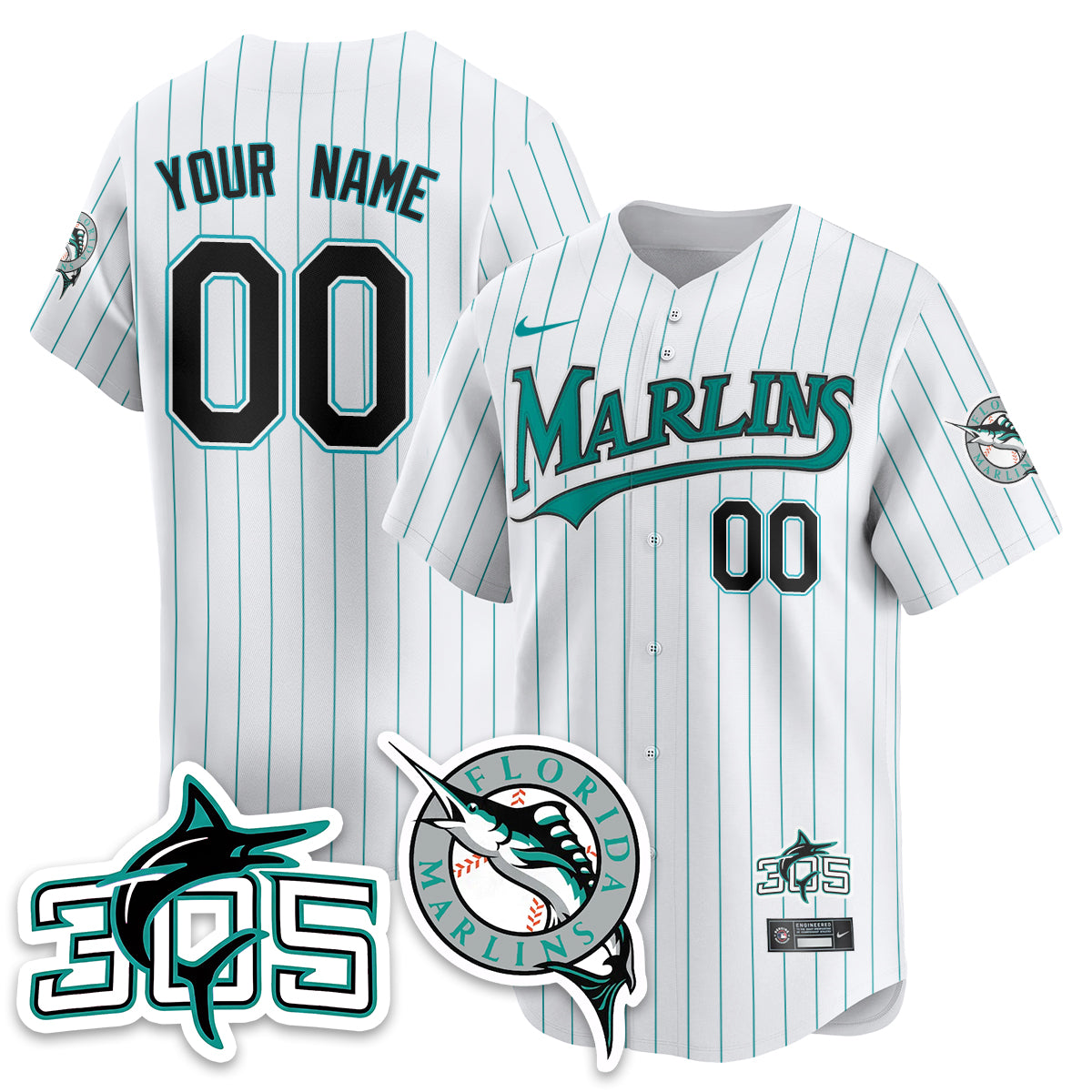 Custom MAL Throwback Vapor Limited Jersey - Stitched