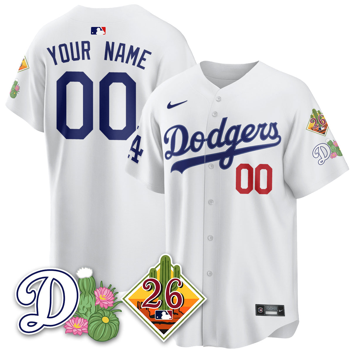 LAD 2026 Spring Training Vapor Limited Jersey - Stitched