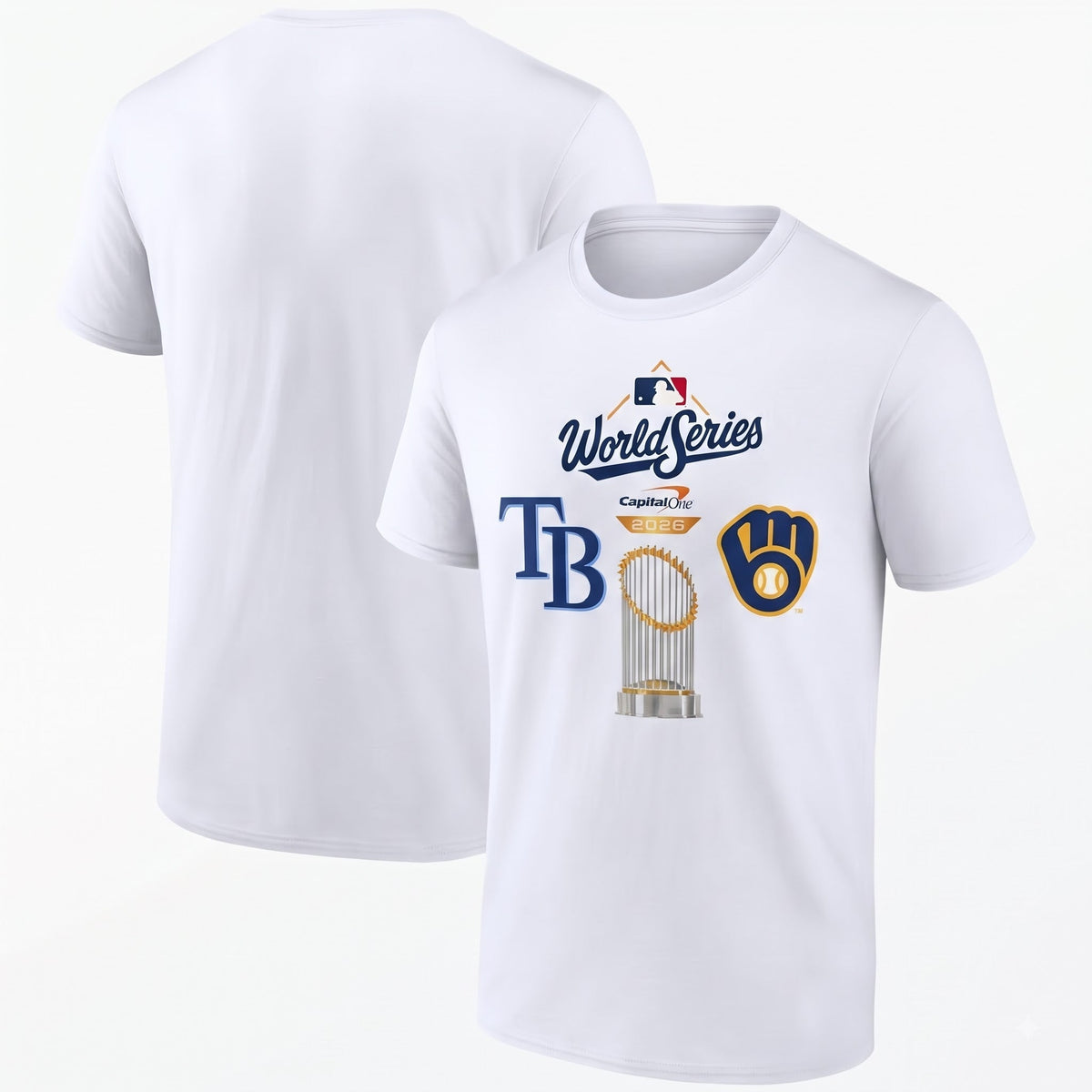 TB vs MIL World Series One Side T-Shirt - Printed