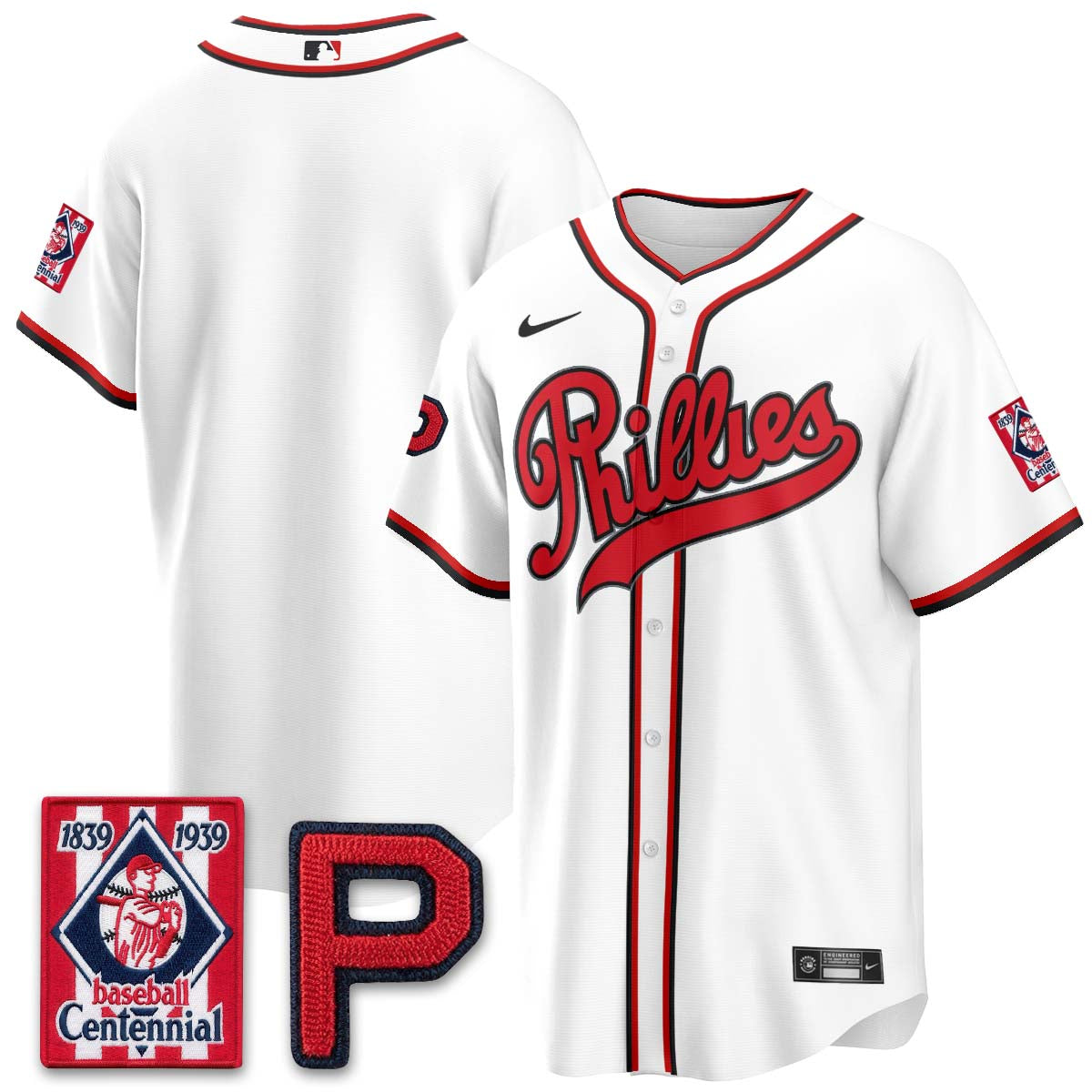Philadelphia Phillies 2026 Field of Dreams Stadium Vapor Jersey - Stitched