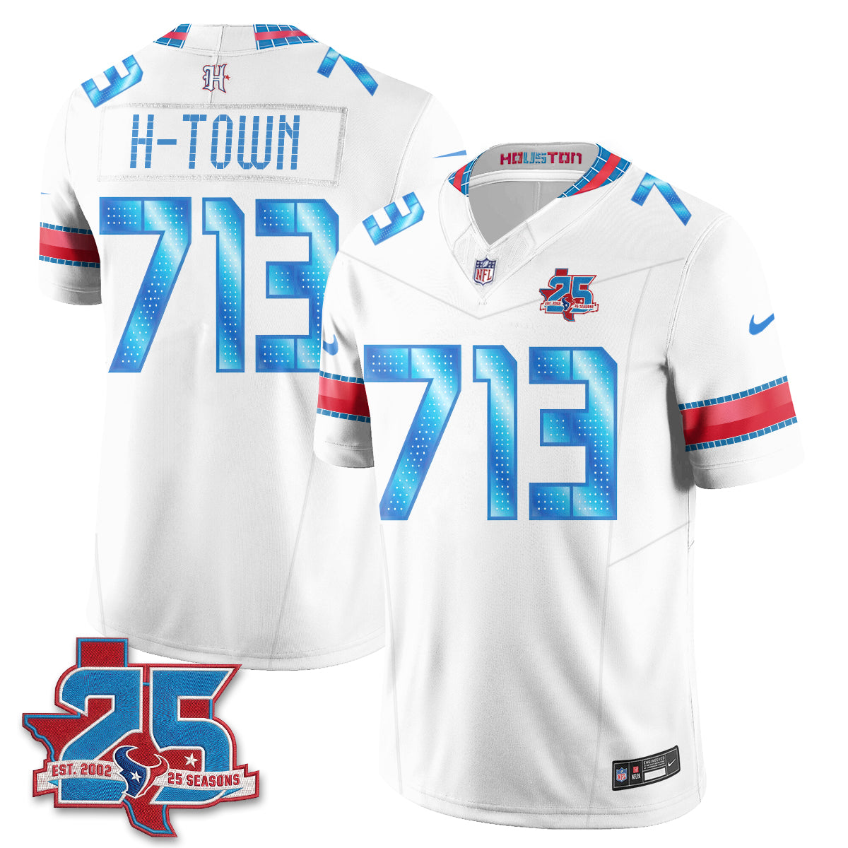 Houston Texans 2026 Rivalries Vapor Jersey - Stitched (7)