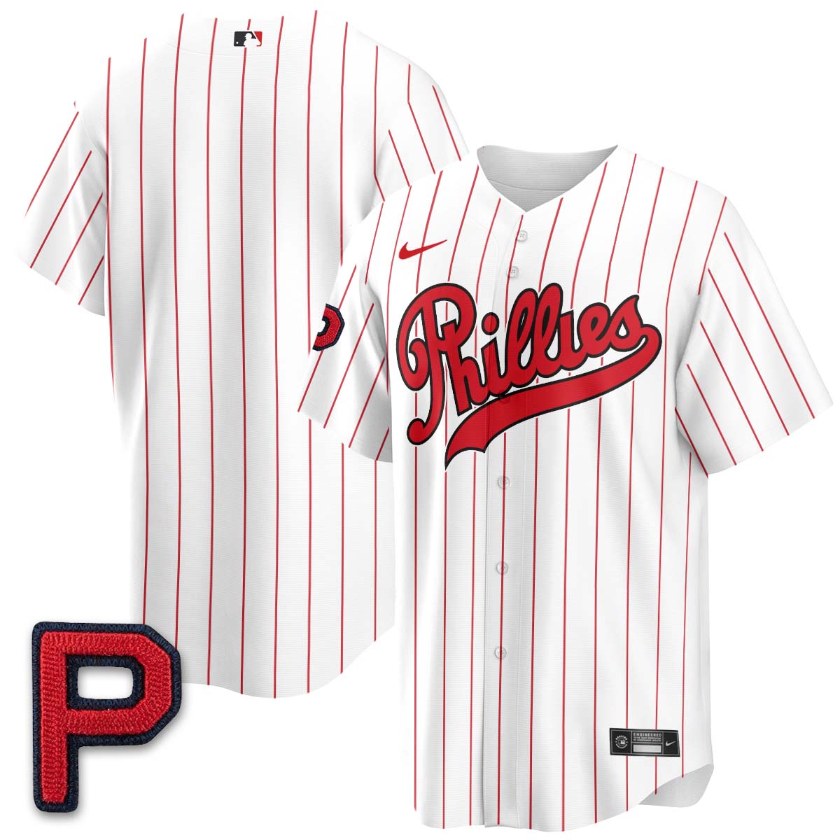 Philadelphia Phillies 2026 Field of Dreams Stadium Vapor Jersey V2 - Stitched