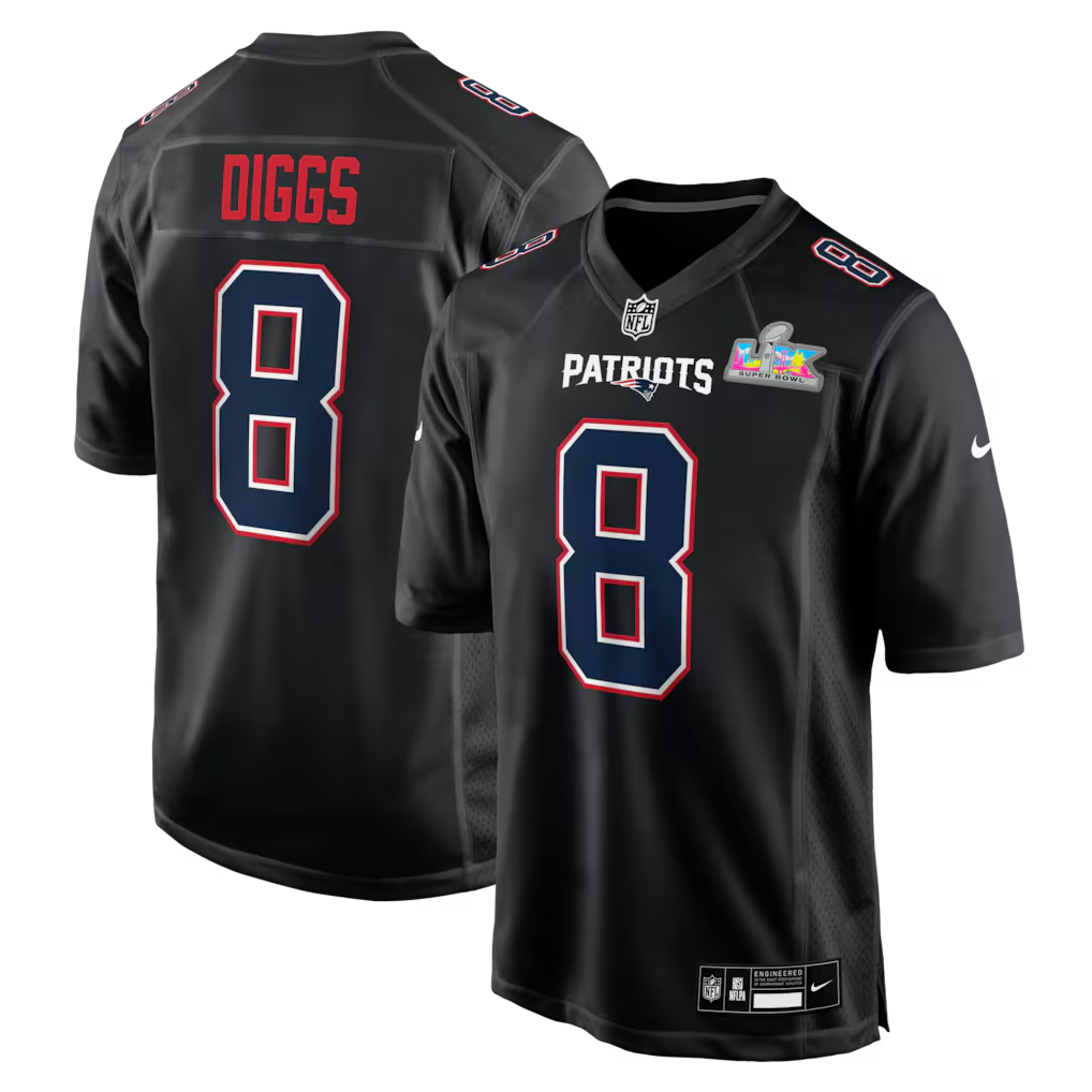 NE Carbon Fashion Game Limited Jersey - Stitched