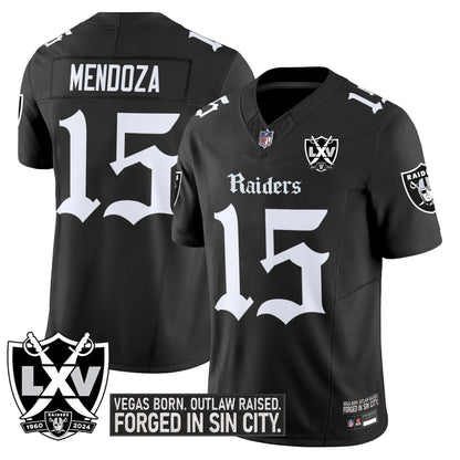 LVR 'Gothic Sin City Shadows Edition' Vapor Limited Jersey - Stitched