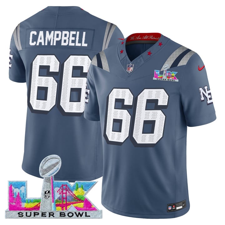 NE 2025 Super Bowl LX Vapor Limited Jersey N8 - Stitched