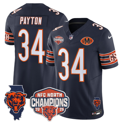 CHI 2025 NFC North Champions Patch Jersey V2 - Stitched