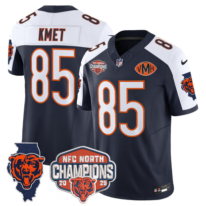 CHI 2025 NFC North Champions Patch Jersey V2 - Stitched
