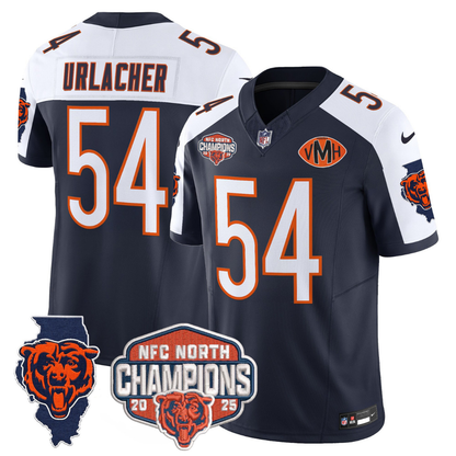 CHI 2025 NFC North Champions Patch Jersey V2 - Stitched