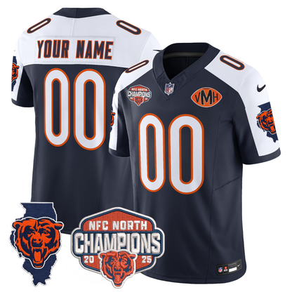 CHI 2025 NFC North Champions Patch Jersey V2 - Stitched