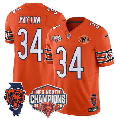 CHI 2025 NFC North Champions Patch Jersey V2 - Stitched