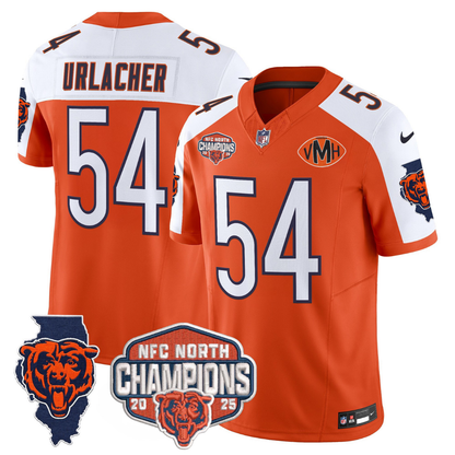 CHI 2025 NFC North Champions Patch Jersey V2 - Stitched