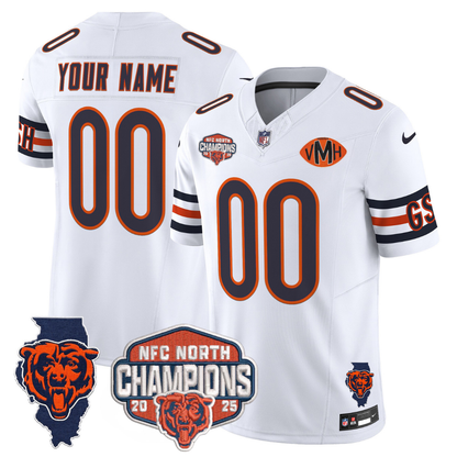 CHI 2025 NFC North Champions Patch Jersey V2 - Stitched