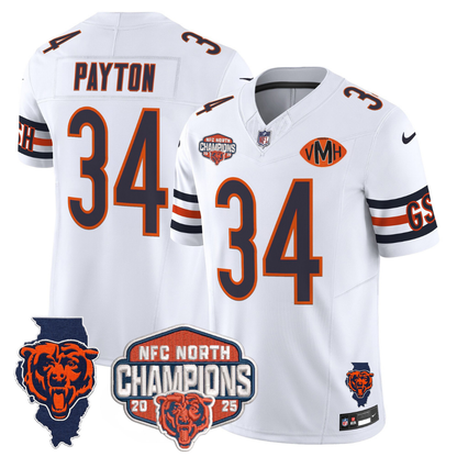 CHI 2025 NFC North Champions Patch Jersey V2 - Stitched