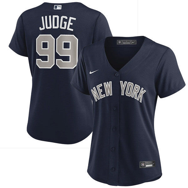Aaron Judge New York Yankees Navy Jersey - All Stitched