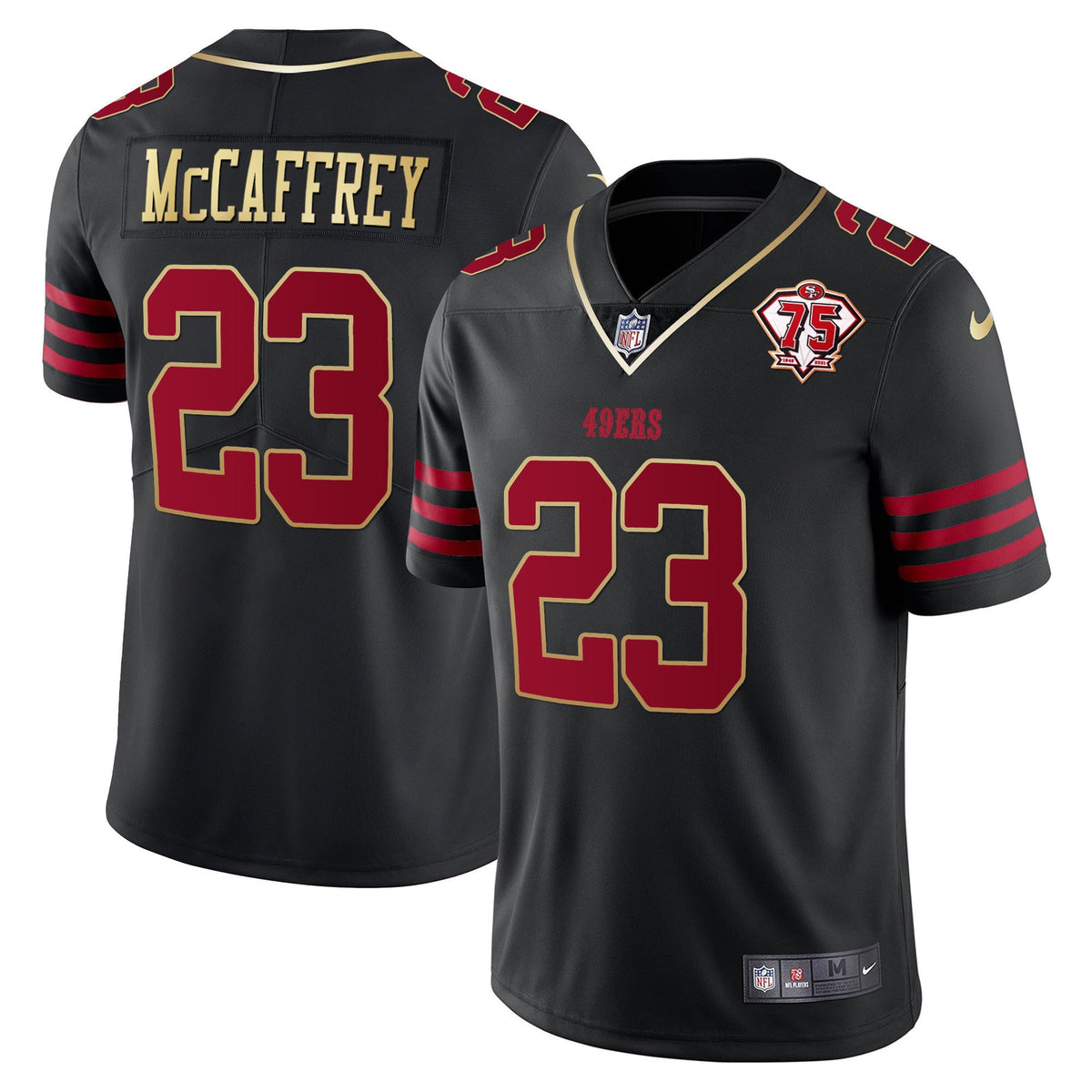 Men's 49ers Vapor Gold Jersey Collection - All Stitched