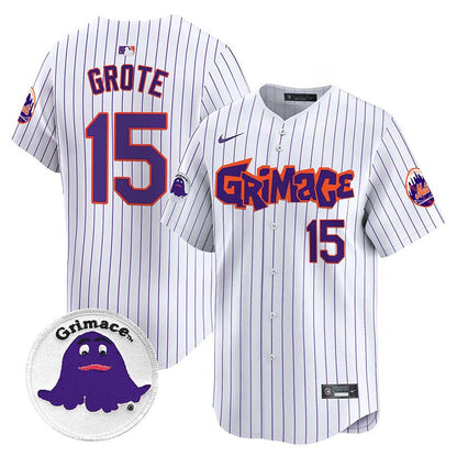 Men's Mets Grimace Vapor Premier Limited Jersey V2 - All Stitched