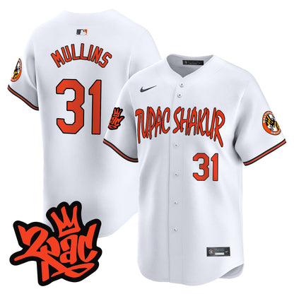 Men’s Baltimore Orioles Tupac Shakur Vapor Premier Limited Jersey - All Stitched