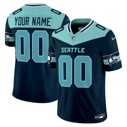 Seahawks "Seattle City" Vapor Limited Custom Jersey - Stitched