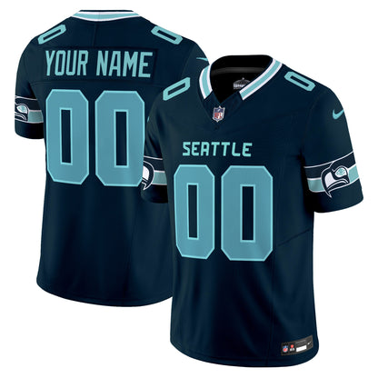 Seahawks "Seattle City" Vapor Limited Custom Jersey - Stitched