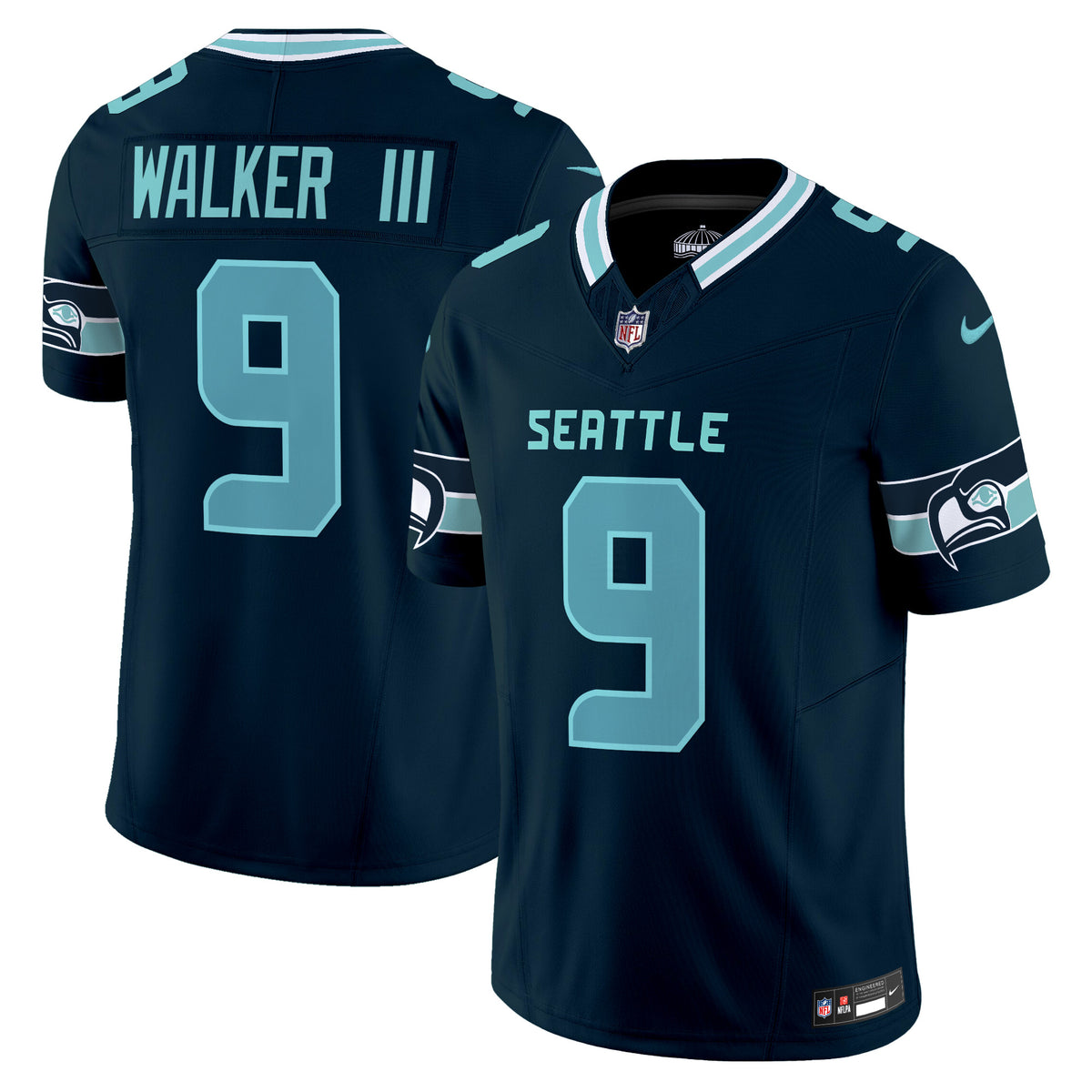 Seahawks "Seattle City" Vapor Limited Jersey - Stitched