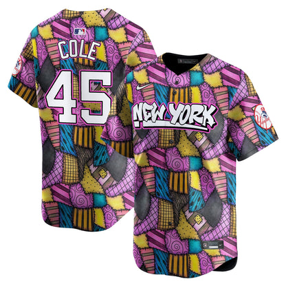 Yankees Patchwork Scraps Style Vapor Premier Limited Jersey - Printed