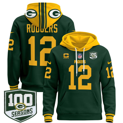 GB Throwback 2024 Pullover Hoodie - Stitched