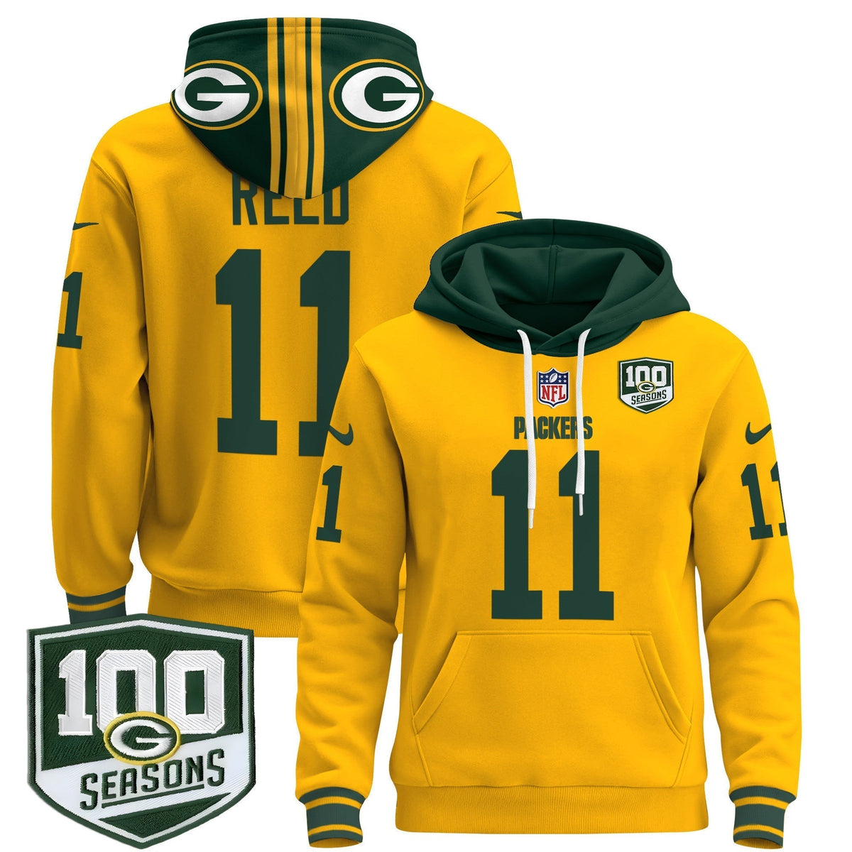 GB Throwback 2024 Pullover Hoodie - Stitched