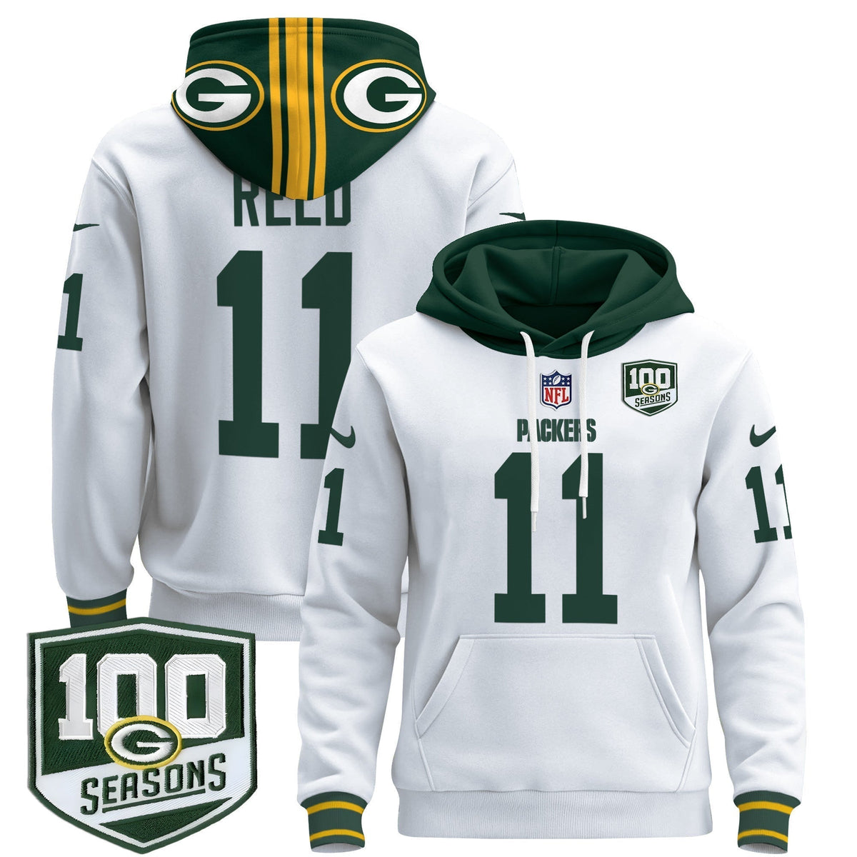 GB Throwback 2024 Pullover Hoodie - Stitched