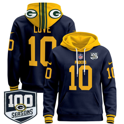 GB Throwback 2024 Pullover Hoodie - Stitched