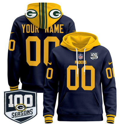 GB Throwback 2024 Custom Pullover Hoodie - Stitched