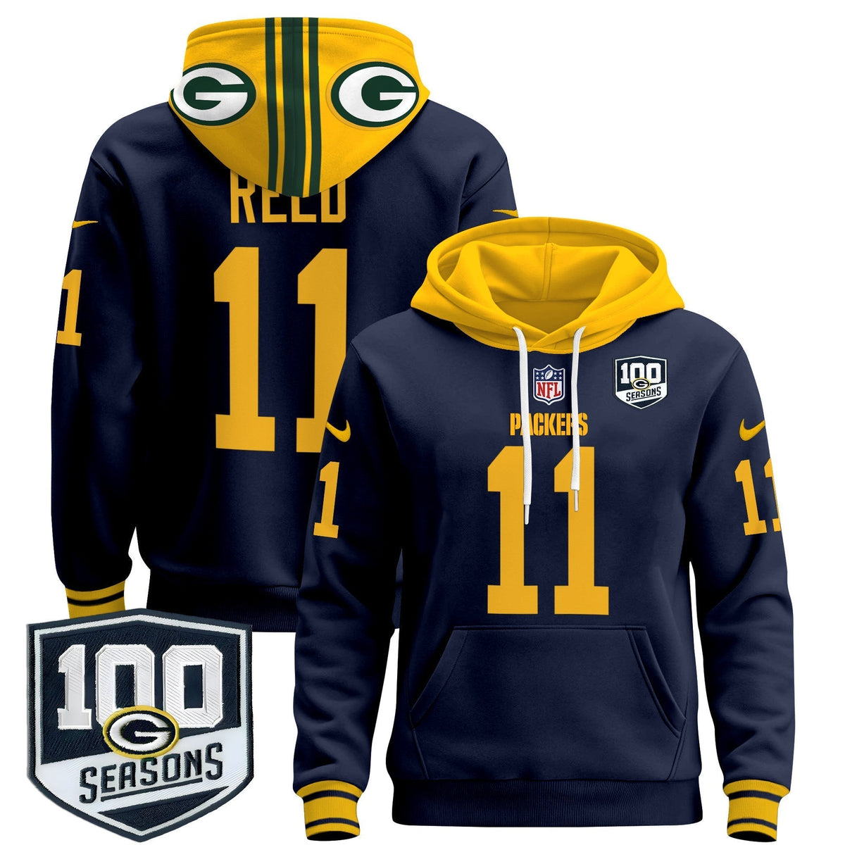 GB Throwback 2024 Pullover Hoodie - Stitched