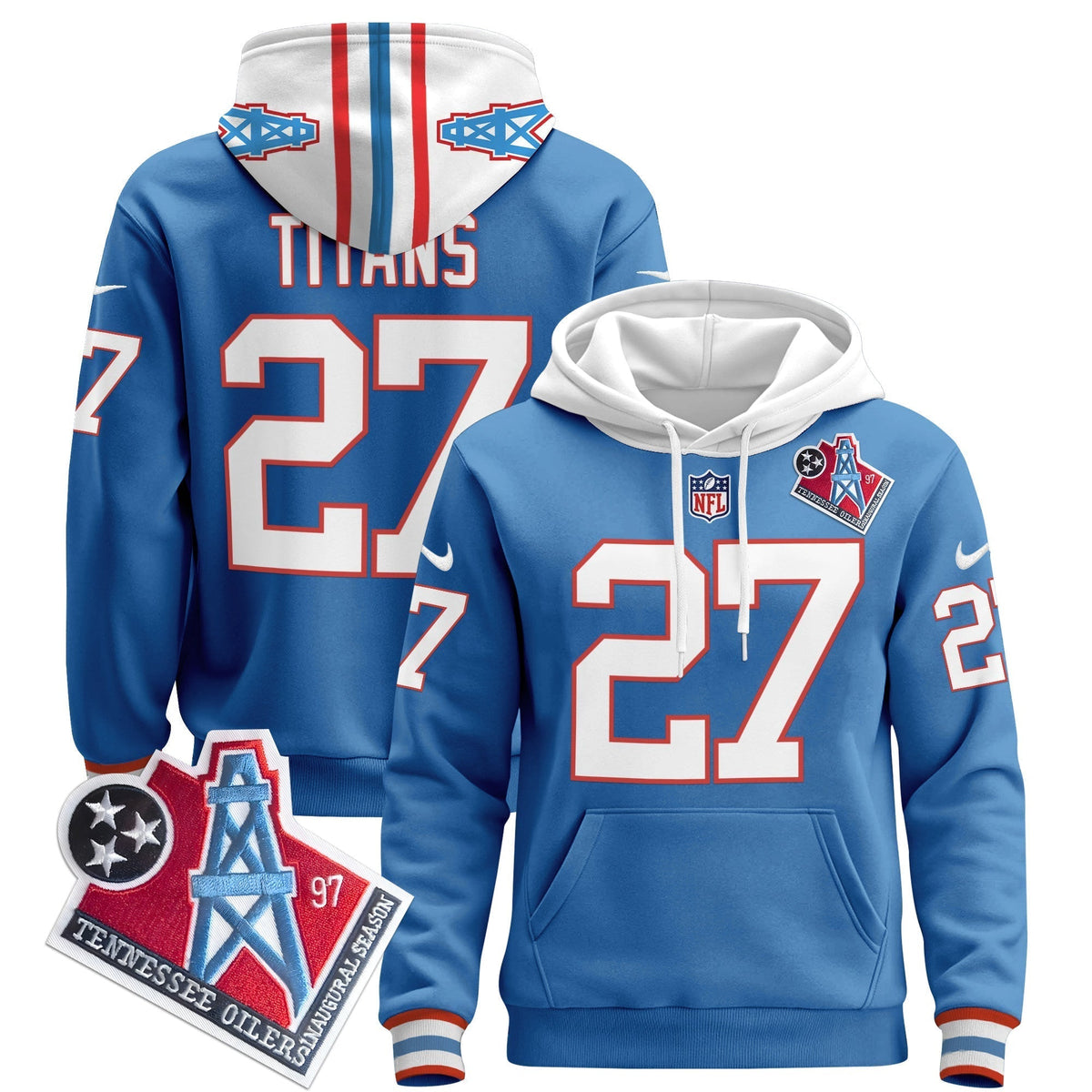 TEN 2024 Pullover Hoodie - Stitched