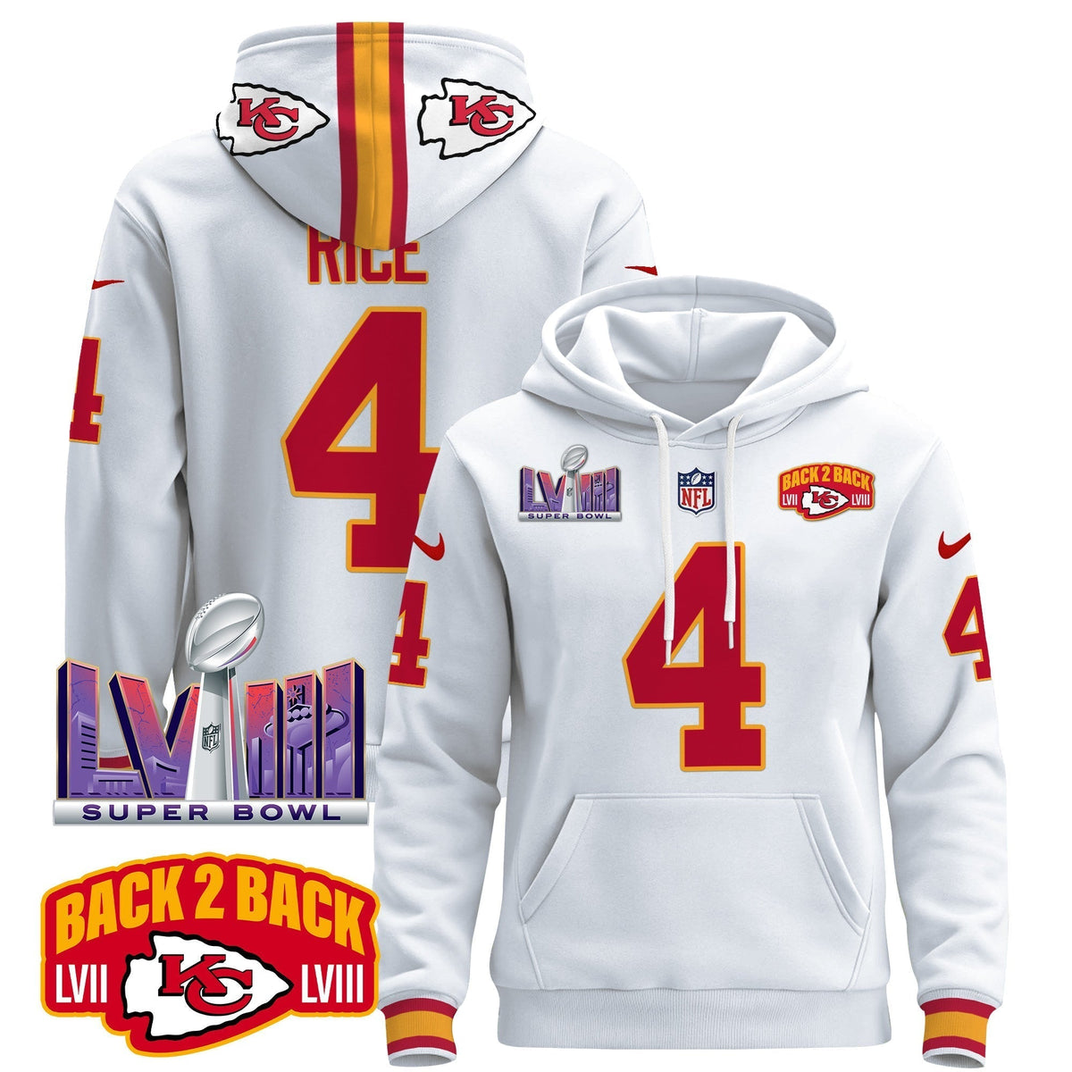 KC 2024 Pullover Hoodie - Stitched