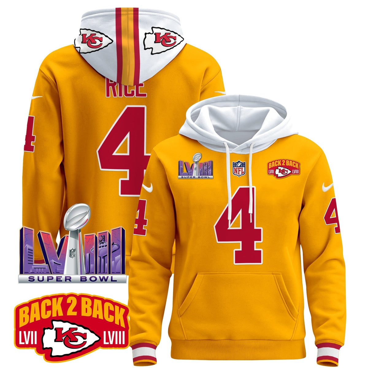 KC 2024 Pullover Hoodie - Stitched