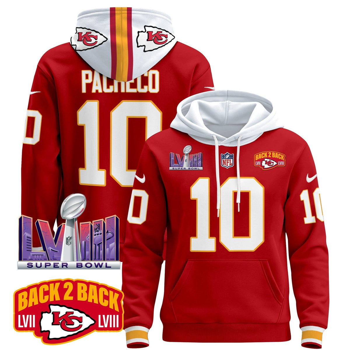 KC 2024 Pullover Hoodie - Stitched