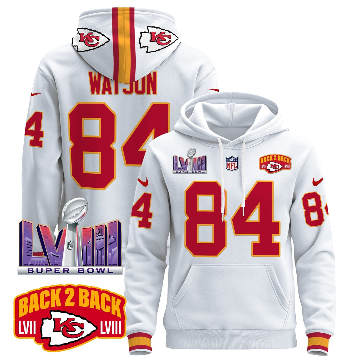 KC 2024 Pullover Hoodie - Stitched
