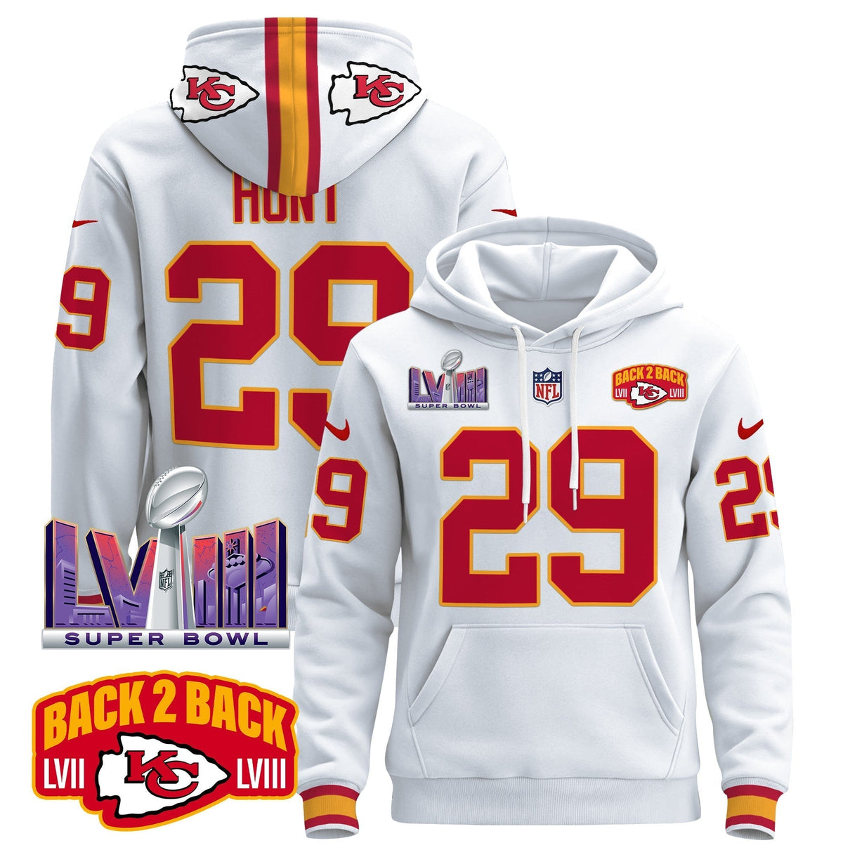 KC 2024 Pullover Hoodie - Stitched