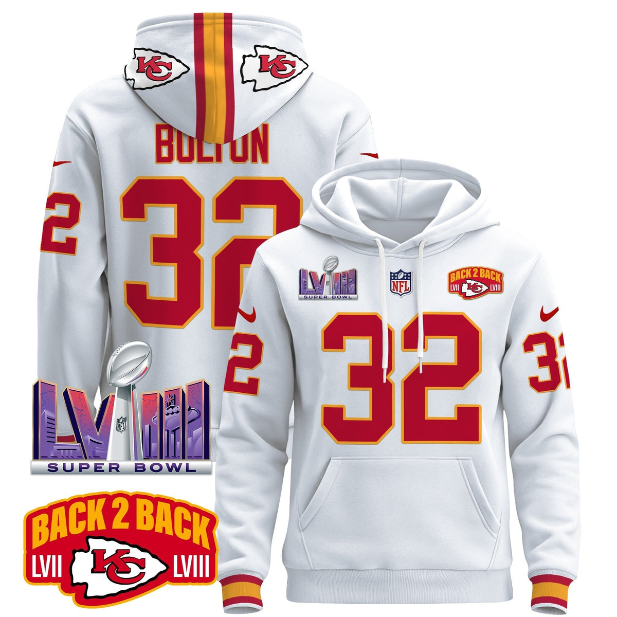 KC 2024 Pullover Hoodie - Stitched
