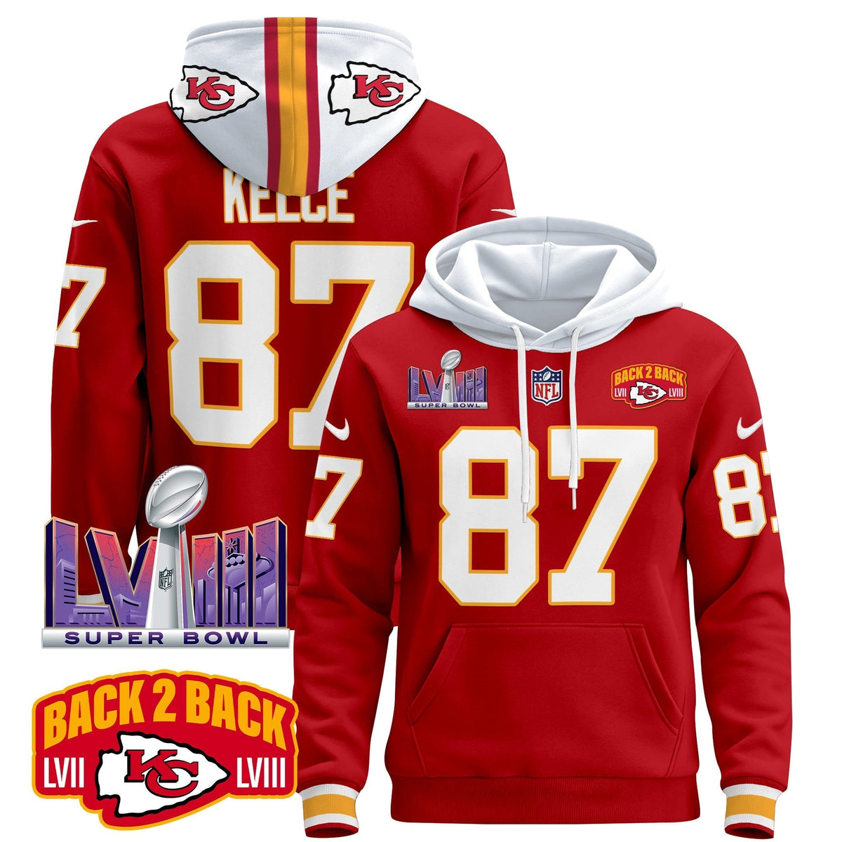 KC 2024 Pullover Hoodie - Stitched