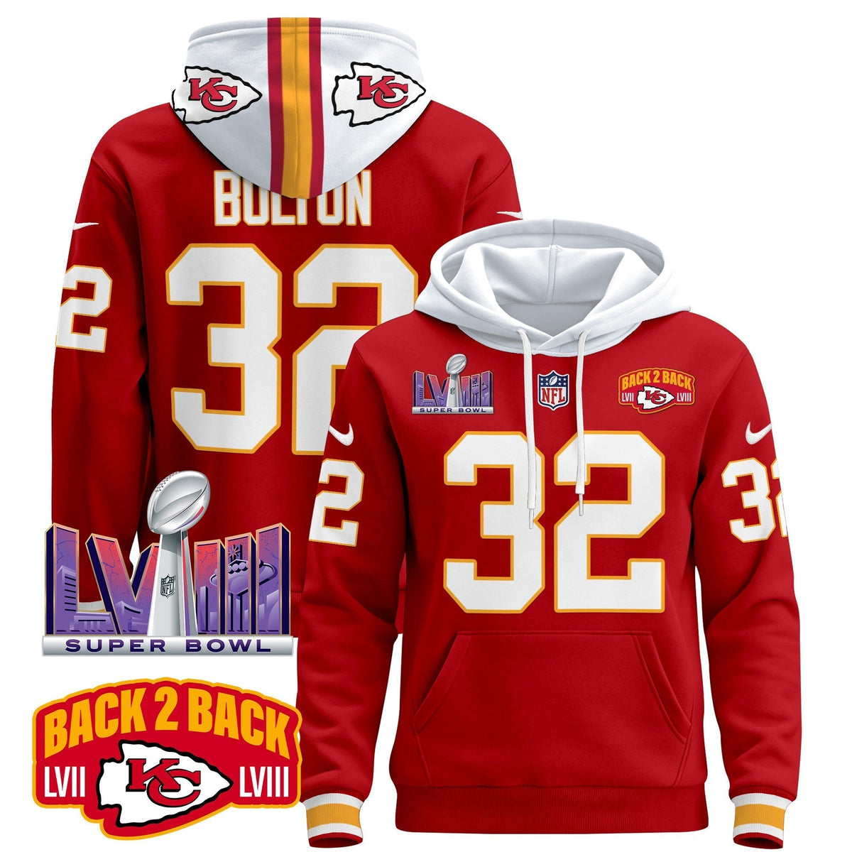 KC 2024 Pullover Hoodie - Stitched