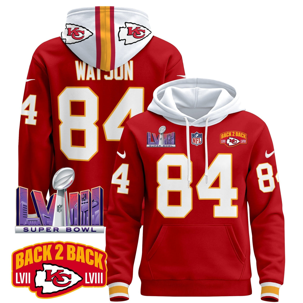 KC 2024 Pullover Hoodie - Stitched