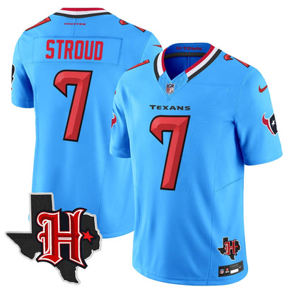HOU 2024 Texas Patch Vapor Limited Jersey V5 - Stitched
