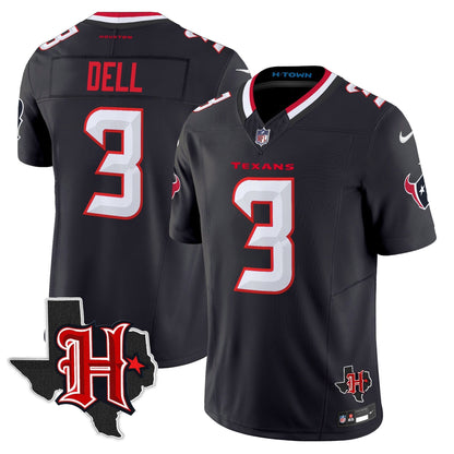 HOU 2024 Texas Patch Vapor Limited Jersey V5 - Stitched