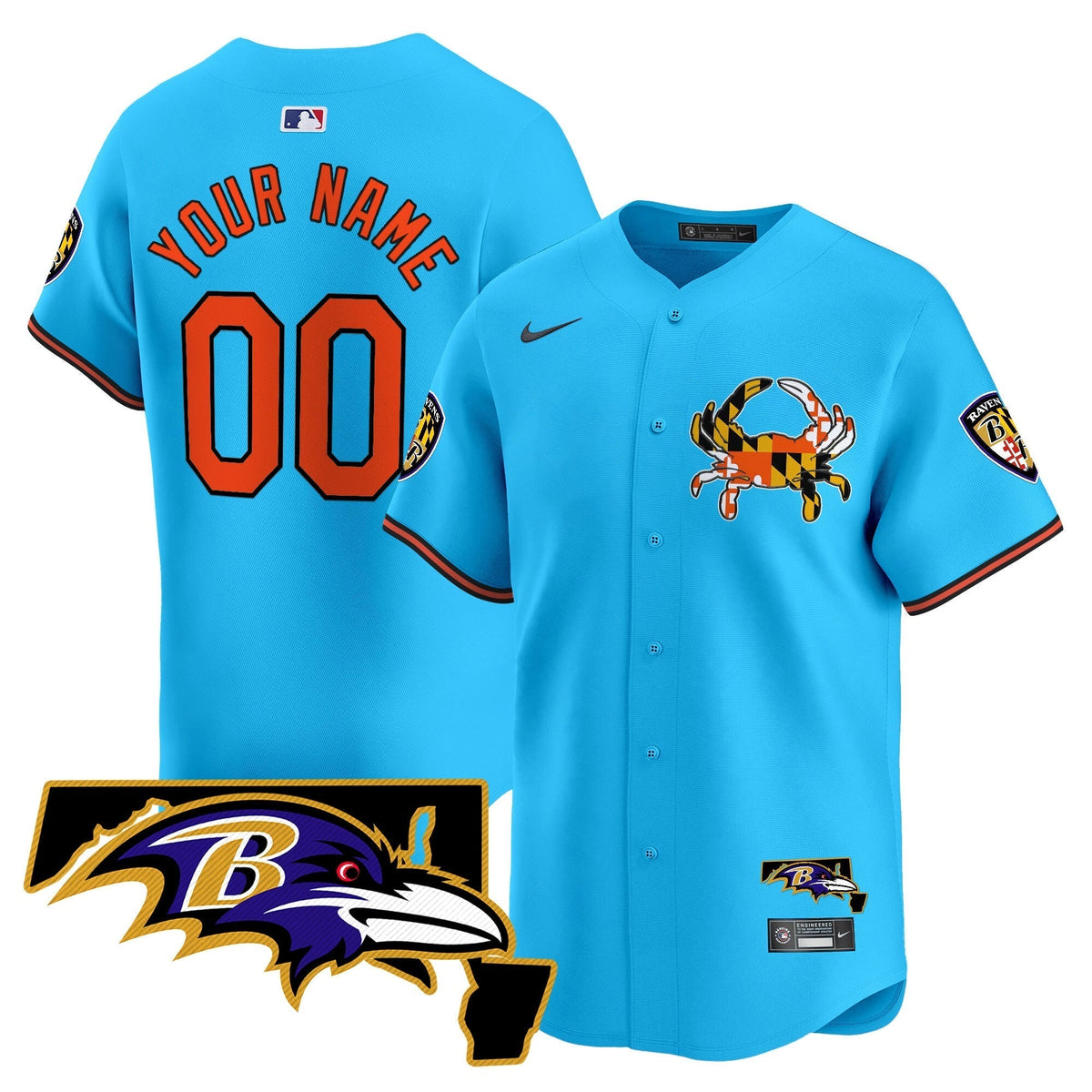 BAL 2024 Vapor Premier Baseball Custom Jersey - Stitched